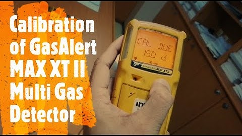 BW GasAlert MAX XT II | Calibration Guide | Merchant Navy Life | Multi Gas Detector | Honeywell
