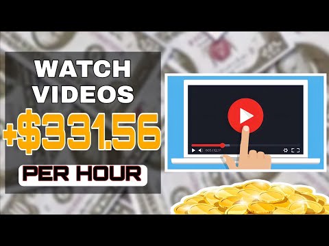 Earn $331.56 Per Hour By Watching Videos Online (COMPLETELY FREE) | Make Money Online 2022
