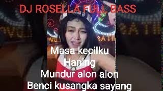 DJ ROSELLA terbaru FULL BASS