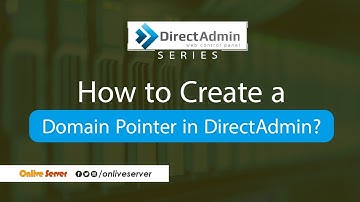 How to create a domain pointer in DirectAdmin?@OnliveServer