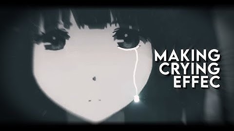 Making Crying effect AMV in alight motion