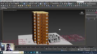 3DsMax Tutorials, Learn 3D Modeling  an Exterior using AutoCad Plan from Scratch in 3Dsmax. Part 10