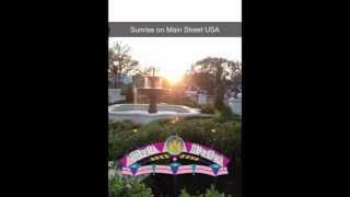 Snapchat Updates from Walt Disney World's Coolest Summer Ever 24 hour kick-off party.