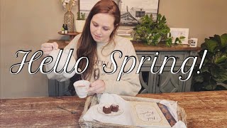 Romanticizing Spring|Making Petit Fours|Spring Reading List