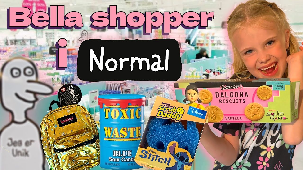 VI FINDER DET VILDESTE TREND SLIK I NORMAL! Stitch, Toxic Waste & Dalgona cookies