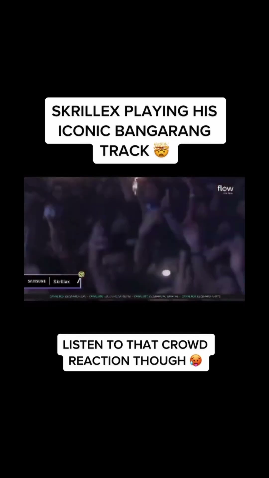 Skrillex will be talked about in the history books #skrillex #bangarang #livemusic #fyp #shorts