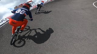 2022 UCI BMX World Cup R5  GoPro POV  Niek Kimmann