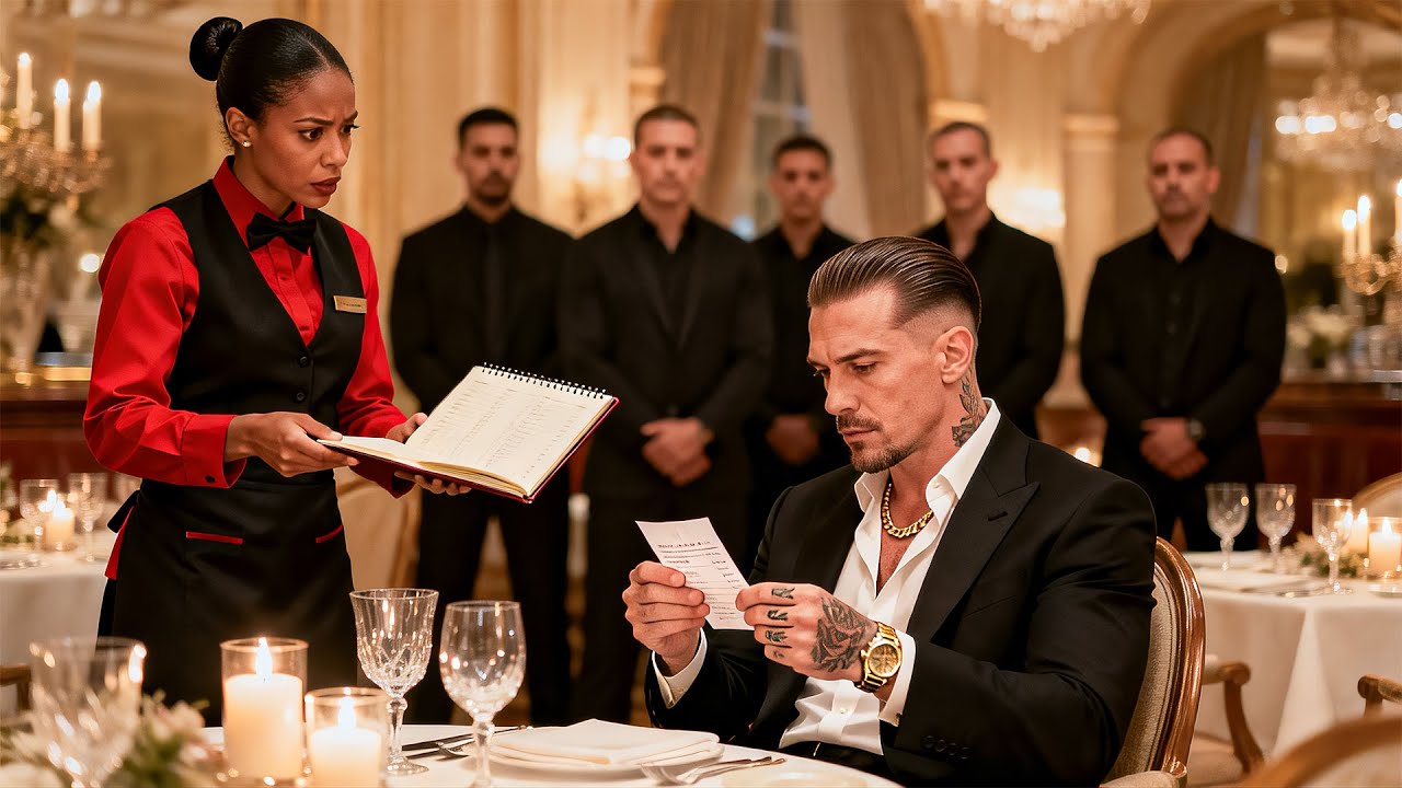 Waitres Slipped a Warning to The Mafia Boss—“Your F*cking Bodyguard Sold You Out,You Are The Payment