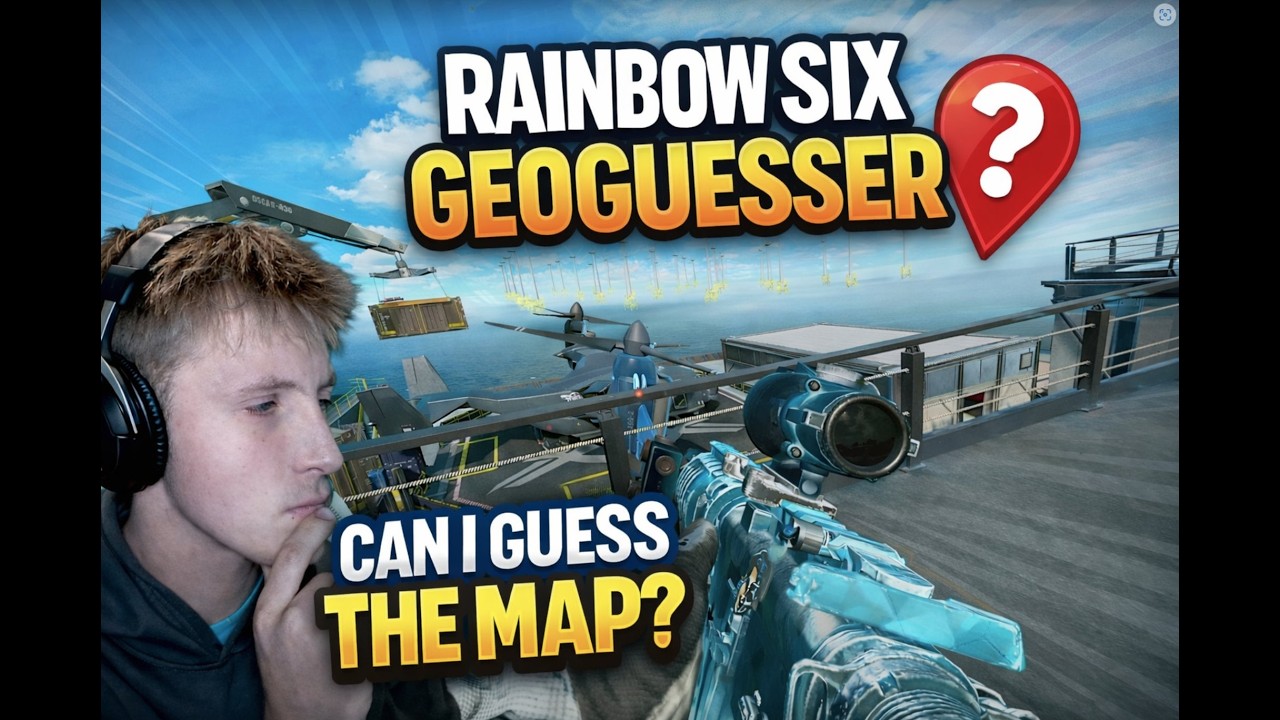 I Played GeoGuessr in Rainbow Six SIege!! - YouTube