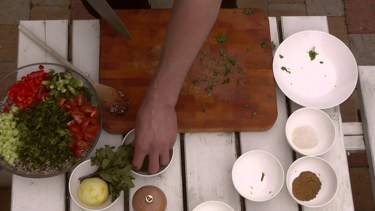 Tabouleh met quinoa: een zomers recept