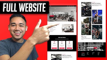 How to Make a Website using HTML CSS Javascript & GSAP - Responsive with Animations
