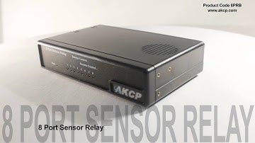 AKCess Pro. 8 Port Sensor Relay 360 View