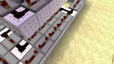 Minecraft: Quintuple Piston Extender!!!