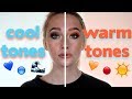 WARM VS COOL TONED MAKEUP TUTORIAL | Jkissamakeup