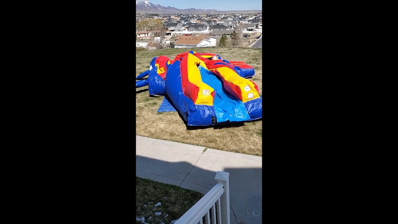 Combo Bounce Castle Fast Setup
