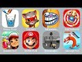 HappyGlass,TomHero,TrollQuestInternet,KickTheBuddy,SubwaySurf,MarioRun,StickmanJailbreak3,SausageRun