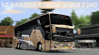 FREE CUY 🤩🤩 ||KODENAME BIMASENA ROMBAK JETBUS 3 UHD ||BUSSID 4.2