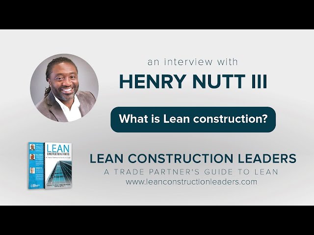 What is Lean construction? part.1