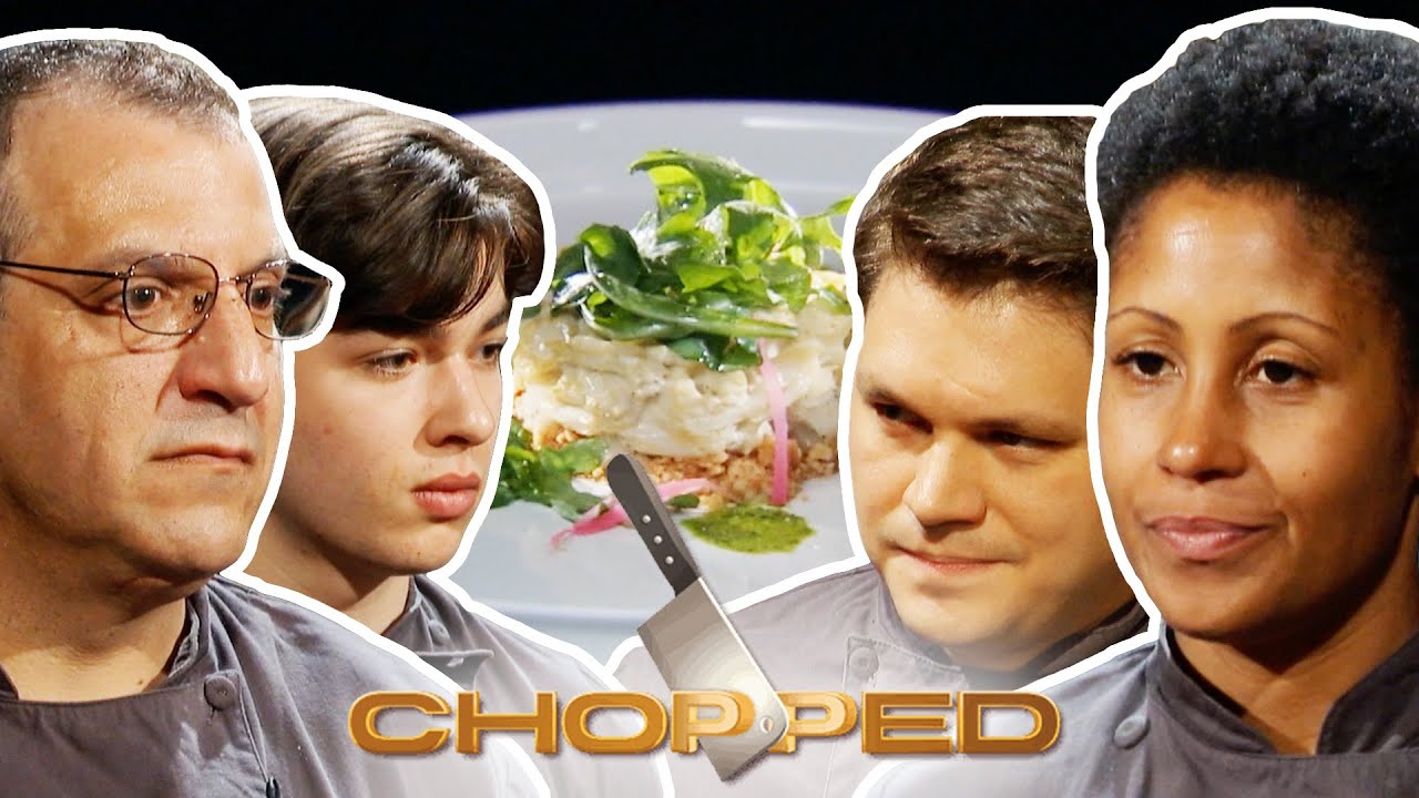 Chopped: Ice Cream Cones, Lump Crab Meat, Baby Turnips | Full Episode Recap | S13 E7 | Food Network