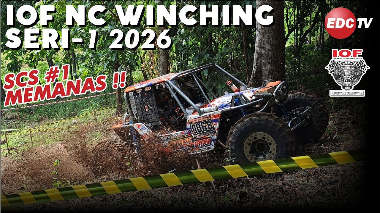 SCS #1 PANAS !! IOF National Championship Winching 2026 Seri-1 ...