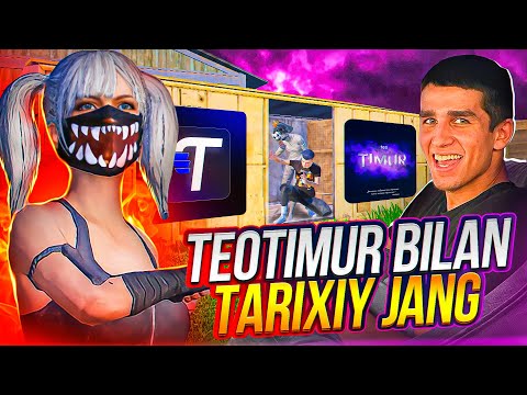 TOXIC vs teoTIMUR 🗿 FINAL  120 FPS QOL YAXSHI KEMAYAPTI LEKN