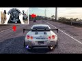 Nissan R35 GTR! Need for Speed Heat Steering Wheel + Pedals Gameplay!