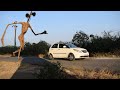 Siren Head In Real Life -Horror Short Film 2 (Car Chase)
