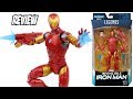 Invencível Homem de Ferro Marvel Legends filme Pantera Negra BAF Okoye [Review] brinquedo boneco