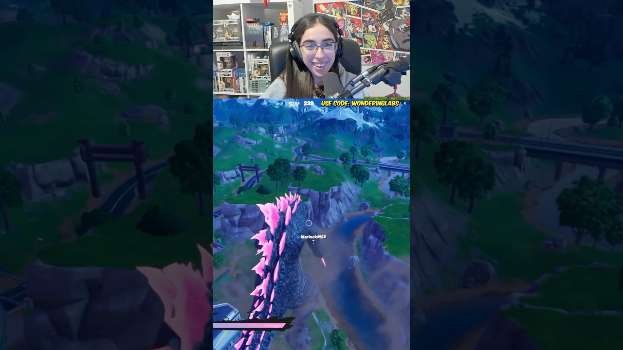 GODZILLA IN #fortnite