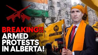 Armed Protests Break Out In Alberta!