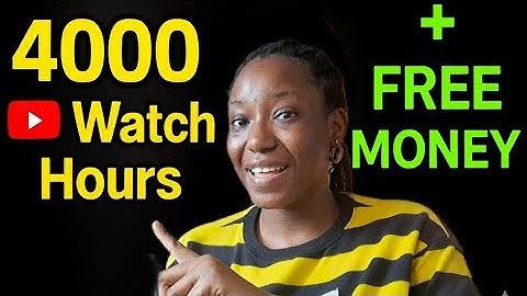 How to Get 4000 Watch Hours Fast on YouTube + Free Money Trick (2025)