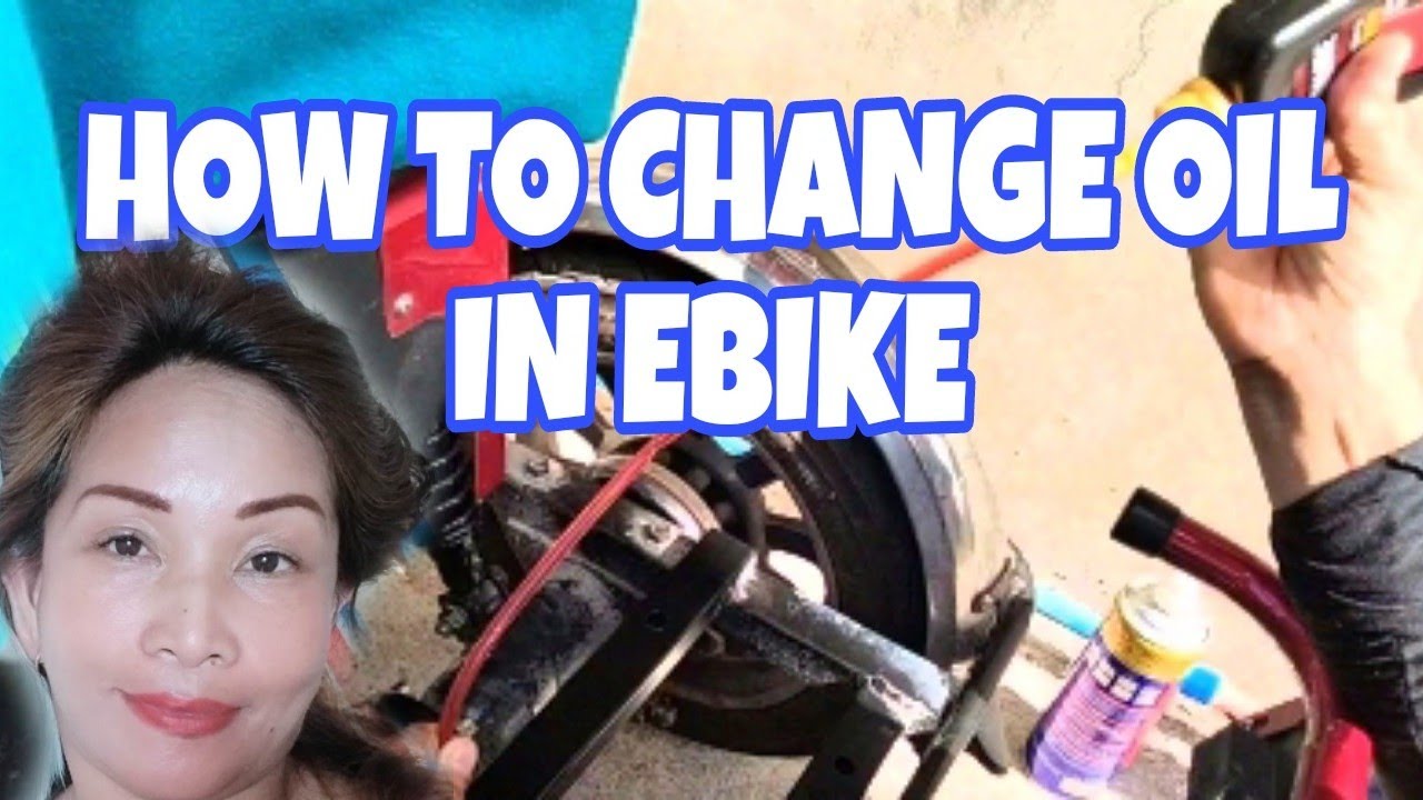 HOW TO CHANGE OIL IN EBIKE YouTube