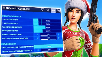 Best Colorblind + PC Settings In Fortnite Chapter 2! - Sensitivity, Keybinds & More!