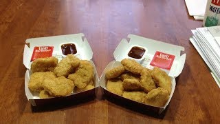 Review Mcdonald S 20 Piece Chicken Mcnuggets Youtube