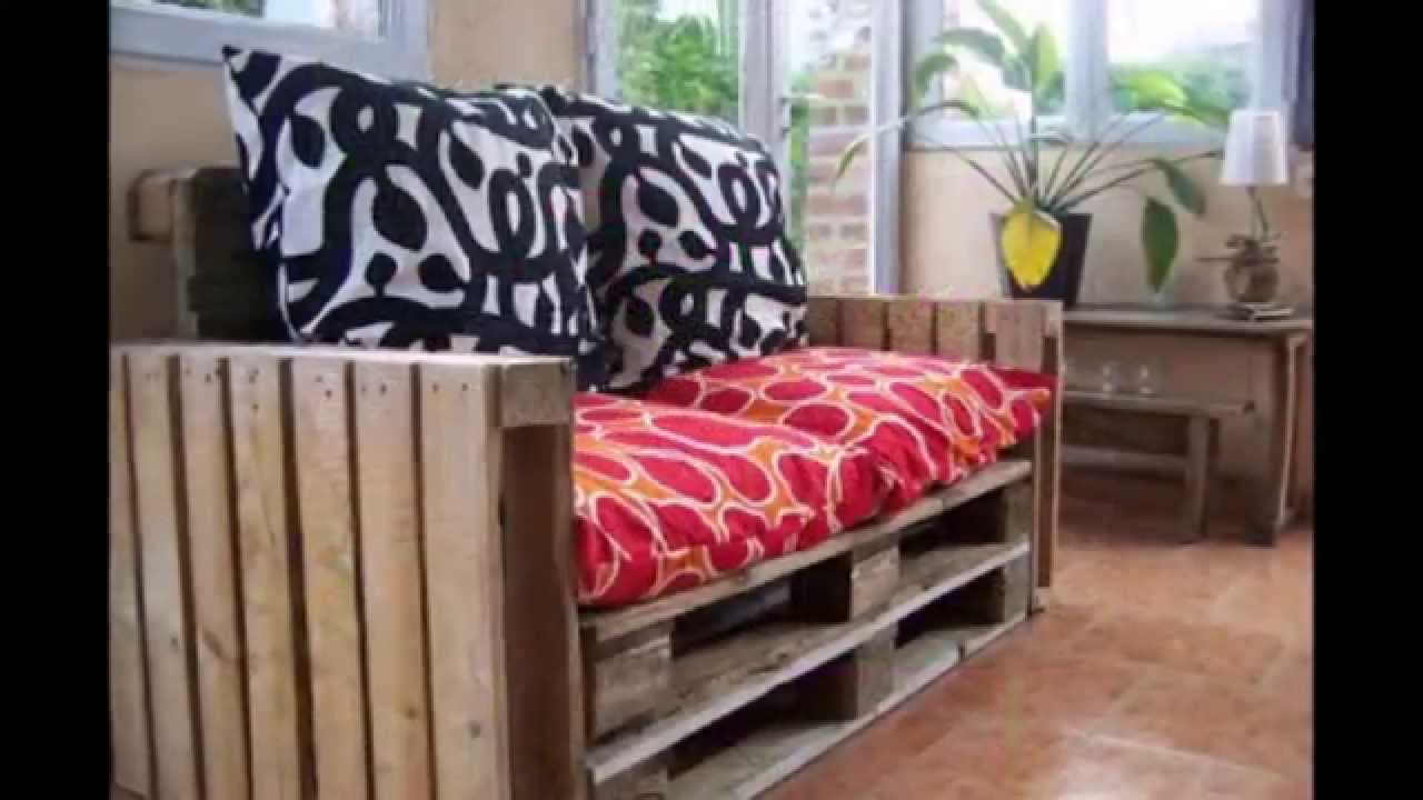 Le 30 migliori idee mobili pallet per il vostro soggiorno youtube Pallet arreda