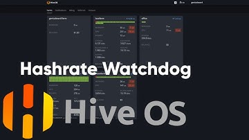 Hashrate Watchdog in HiveOS