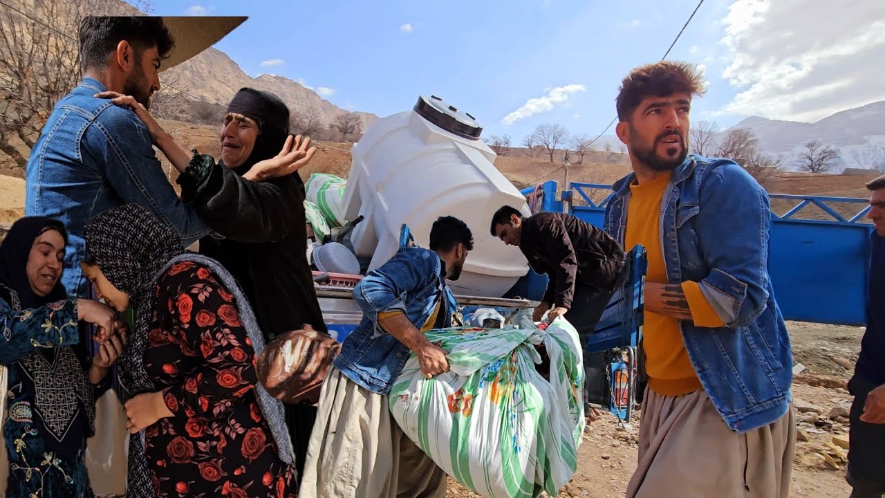 Nomadic Life: nomadic Farewell Tears 😭 | nomadic Journey to the city 🏙️