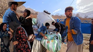 Nomadic Life: nomadic Farewell Tears 😭 | nomadic Journey to the city 🏙️