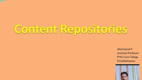 Content Repositories