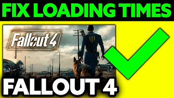 How To FIX Fallout 4 Loading Times 2025 - Step by Step!