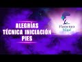 ALEGRIAS Técnica PIES Nivel Iniciación #alegrias #flamenco #aprenderabailar #bailar