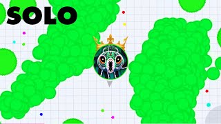 SOLO KING IS BACK! (Agar.io Mobile Gameplay)