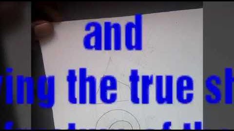 How to draw the plan and true shape of the section of a frustum of a cone (DEV/A3)