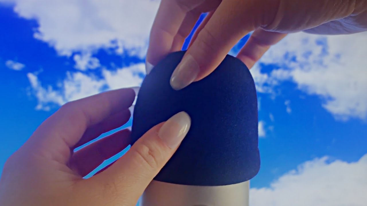 ASMR ☁️ Mic Scratching With Foam Cover (No Talking) - YouTube