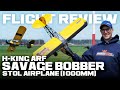 H-King ARF Savage Bobber Lightweight STOL Airplane (1000mm) - Flight Review
