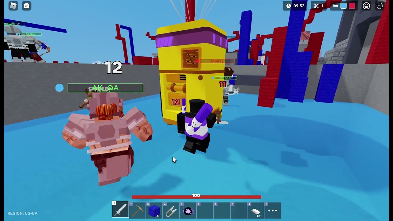 VENDING MACHINE AIRDROP Roblox Bedwars YouTube 