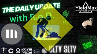 YieldMax ETFs MSTY, TSLY, CONY, PLTY, SMCY, HOOY, ULTY, SLTY LIVE review 10/15/25 + Options Update