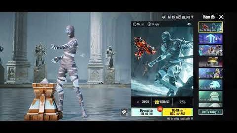 Quay Full hòm xác ướp băng và Uzi hỏa ngục mới nhất bubgmobile !