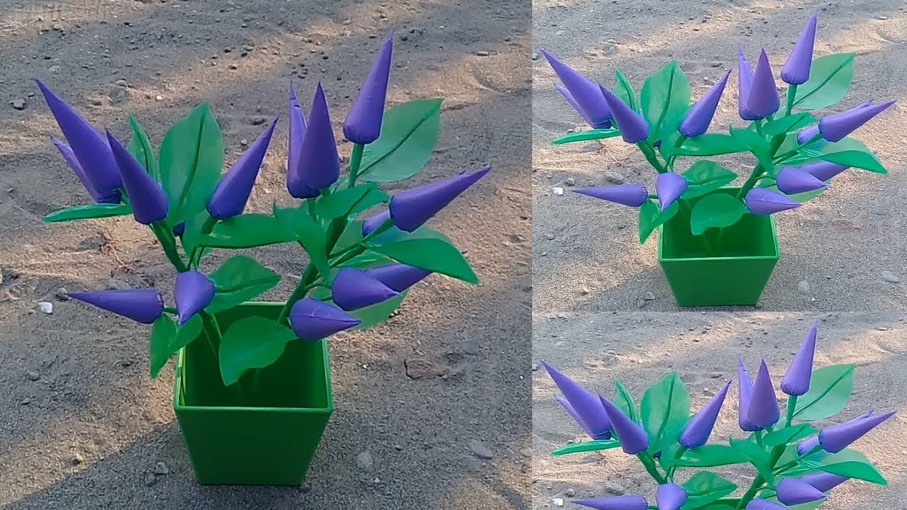 Cara Membuat Bunga Dari Plastik / Cara Membuat Bunga dari Plastik