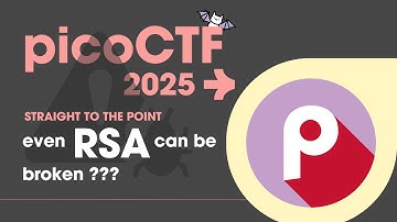 even RSA can be broken??? | picoCTF 2025 Walkthrough & Explanation